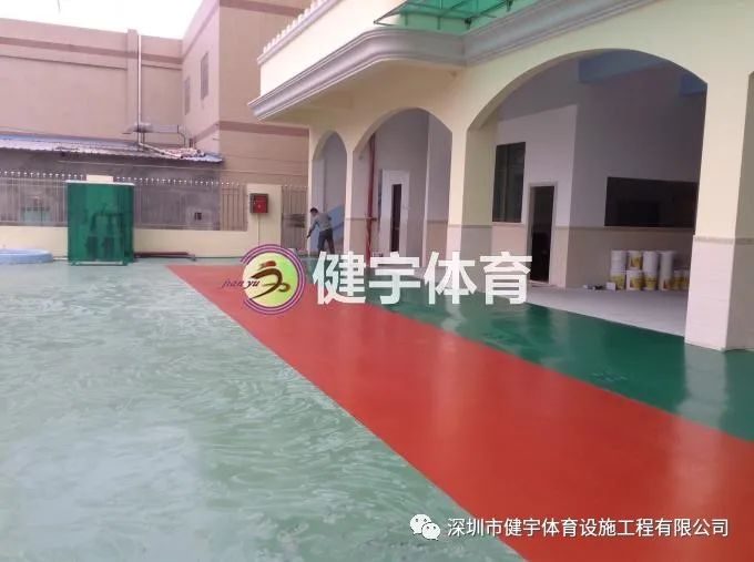 硅PU操场施工-案例工程-惠州市秋兰幼儿园